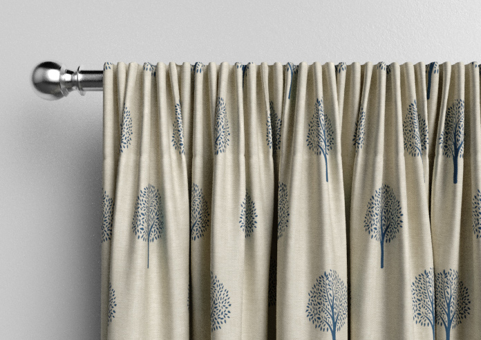 Emily Bond Yew Tree, Navy - Made to Measure Curtains - Image 9